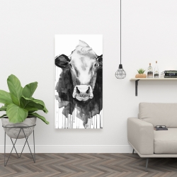 Canvas 24 x 48 - Cow