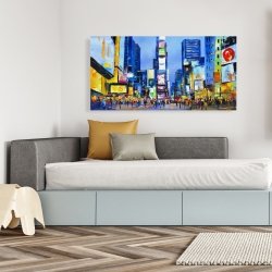 Toile 24 x 48 - Paysage urbain dans times square