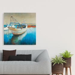 Canvas 36 x 36 - Fishing boat