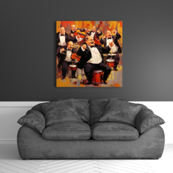 Toile 36 x 36 - Plaisir musical