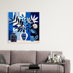 Canvas 36 x 36 - Blue living