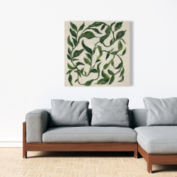 Canvas 36 x 36 - Green vines