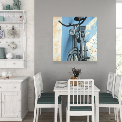 Toile 36 x 36 - Bicyclette abandonnée