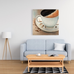 Canvas 36 x 36 - Black coffee