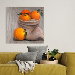 Canvas 36 x 36 - Bag of oranges