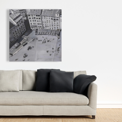 Toile 36 x 36 - Piazza del campo en italie