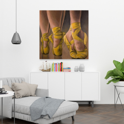 Toile 36 x 36 - Ballerines synchronisées