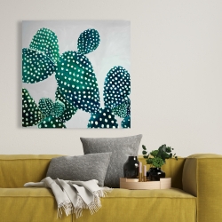 Toile 36 x 36 - Cactus opuntia