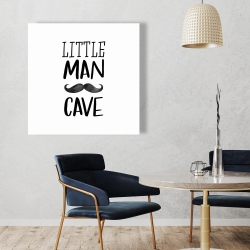 Toile 36 x 36 - Little man cave