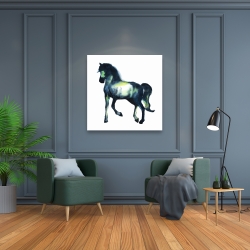 Toile 36 x 36 - Cheval élégant