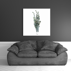 Canvas 36 x 36 - Thyme leaves bundle - fr