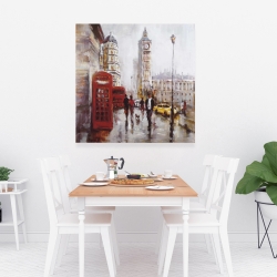 Canvas 36 x 36 - The big ben at london