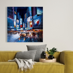 Canvas 36 x 36 - Times square perspective