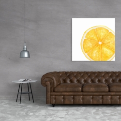 Toile 36 x 36 - Tranche de citron
