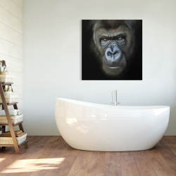 Canvas 36 x 36 - Gorilla face