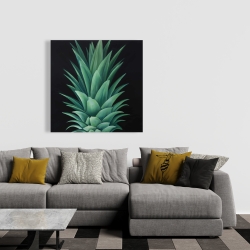 Toile 36 x 36 - Feuilles d'ananas