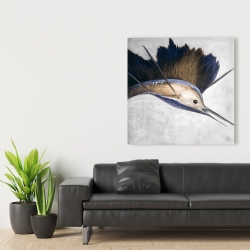 Canvas 36 x 36 - Abstract swordfish