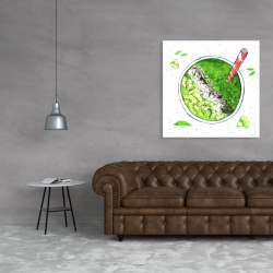 Canvas 36 x 36 - Green smoothie