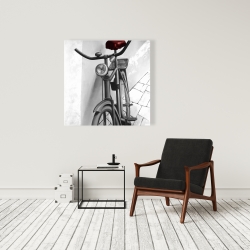 Toile 36 x 36 - Bicyclette abandonnée