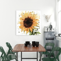 Toile 36 x 36 - Grande tournesol