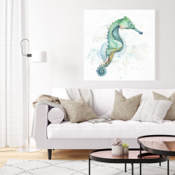 Canvas 36 x 36 - Sea horse