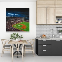 Toile 36 x 36 - Partie de baseball