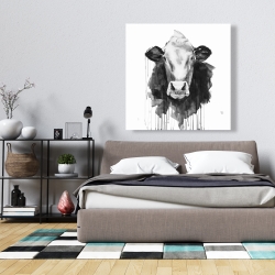 Canvas 36 x 36 - Cow