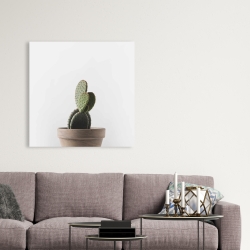 Canvas 36 x 36 - Potted cactus