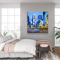 Toile 36 x 36 - Paysage urbain dans times square