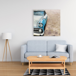 Canvas 36 x 36 - Old classic car