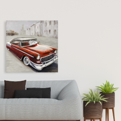 Toile 36 x 36 - Voiture vintage classique