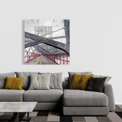 Toile 36 x 36 - Sous le pont brooklyn