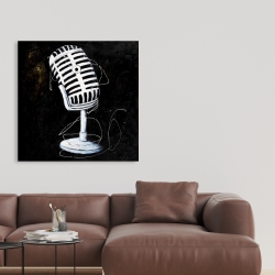 Canvas 36 x 36 - Microphone