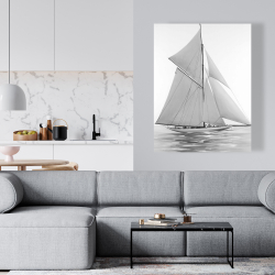 Canvas 36 x 48 - Sailing ship