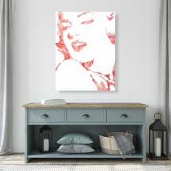 Toile 36 x 48 - Marilyn monroe glamour