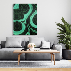 Toile 36 x 48 - Pierre malachite