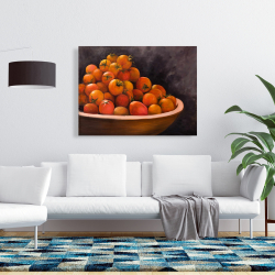 Toile 36 x 48 - Bol de tomates cerises