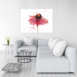Canvas 36 x 48 - Pink daisy