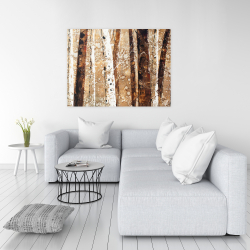 Canvas 36 x 48 - Tree trunks