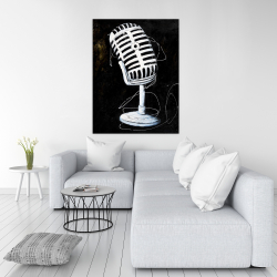 Canvas 36 x 48 - Microphone