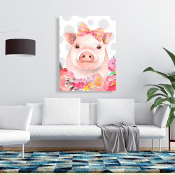 Toile 36 x 48 - Cochonette