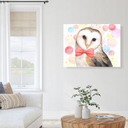 Canvas 36 x 48 - Chic owl