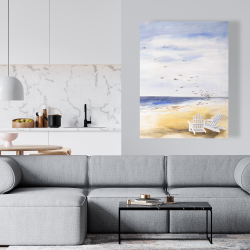 Canvas 36 x 48 - Day at the beach