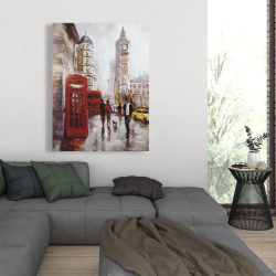 Canvas 36 x 48 - The big ben at london