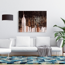 Toile 36 x 48 - L'empire de new york