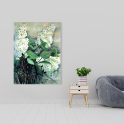 Canvas 36 x 48 - White lilacs