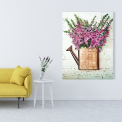 Canvas 36 x 48 - Purple foxglove flowers