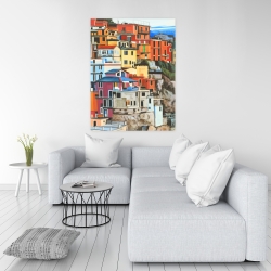 Toile 36 x 48 - Vue de manarola en italie