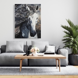 Canvas 36 x 48 - Front wild horse
