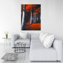 Canvas 36 x 48 - Mysterious forest